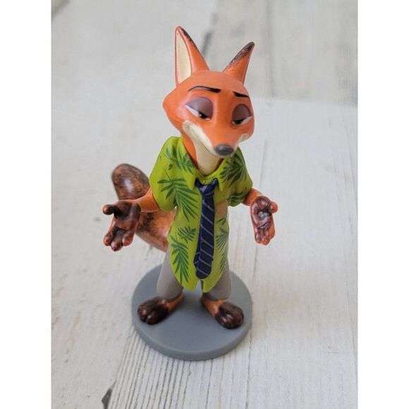 Nick wilde fox zootopia disney pixar toy figure - Picture 1 of 5